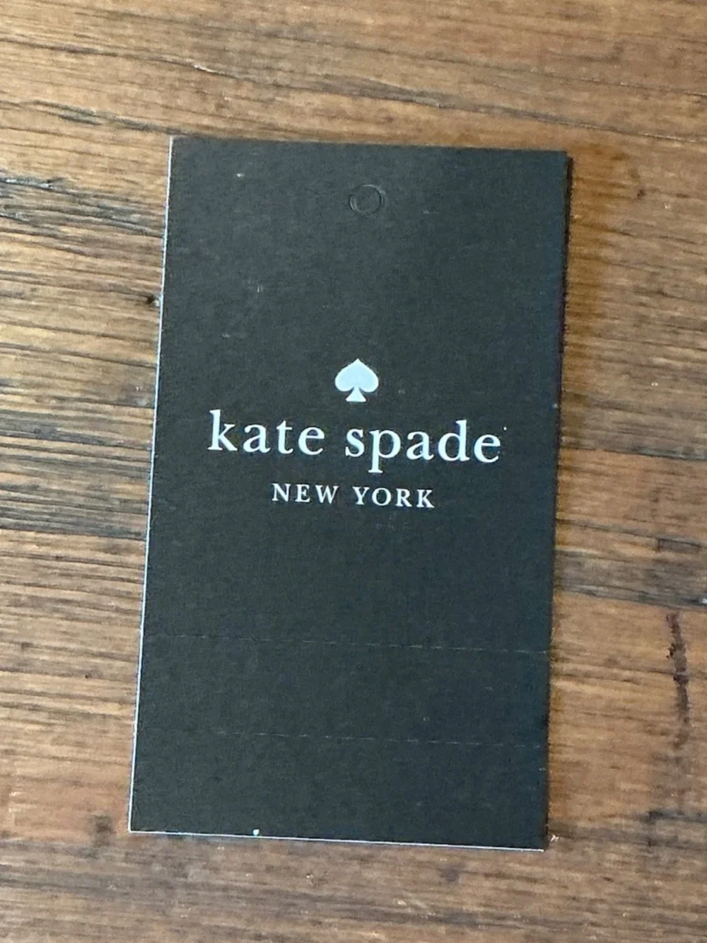 NWT Kate Spade Medium Bifold Wallet Beige/Cream Zebra Stripe - Picture 8 of 9